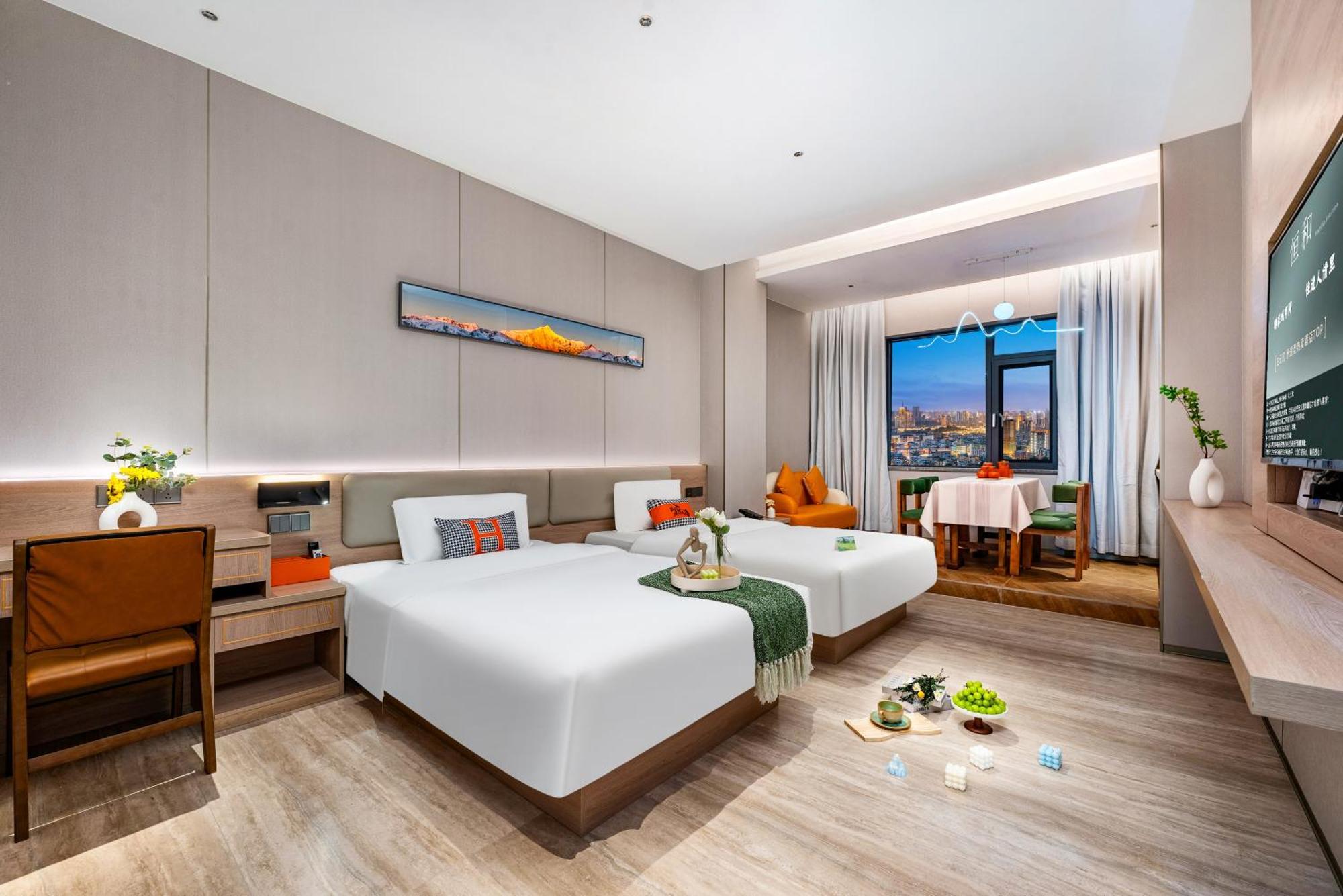 Henghe Selected S Design Hotel - Flagship Store Of Guangzhou Baiyun Railway Station International Convention Center--Reputation Preferred Luaran gambar